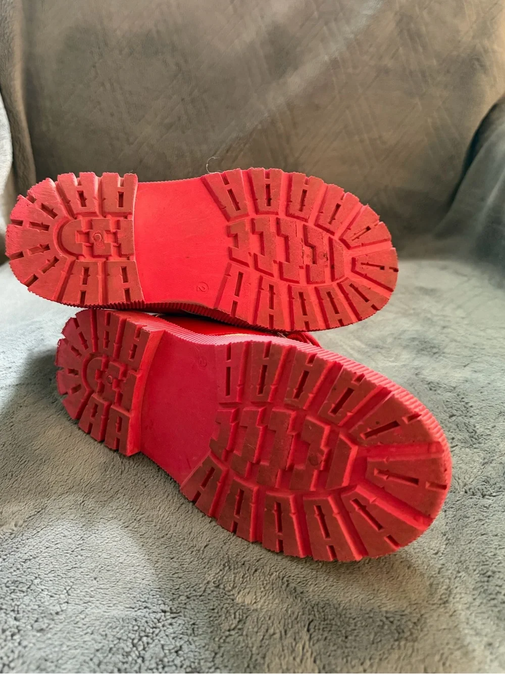 Sugar Kids’ Red Lace-Up Kids Boots